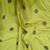 Olive digital printed linen ready to wear designer saree with unstitched blouse