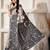 cream & black color linen cotton saree with blouse