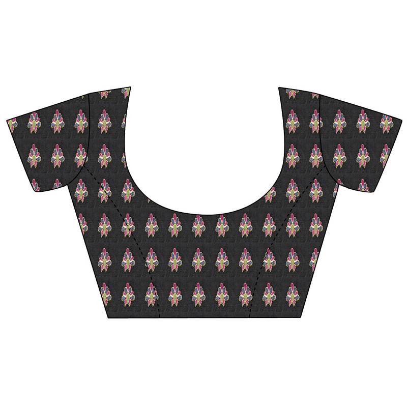 black floral zaal print patola saree