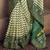 cream soft silk blend ikkat printed patola saree