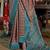 red soft silk blend ikkat printed patola saree