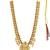 Gold plated temple design combo jewellery set