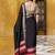Poly cotton printed saree with royal zari weaving border