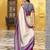 Poly cotton printed saree with royal zari weaving border