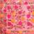 pink color weaven flower linen cotton saree