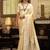 cream soft satin art silk silver weaving traditional wear saree