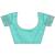 sea green color woven linen cotton saree 