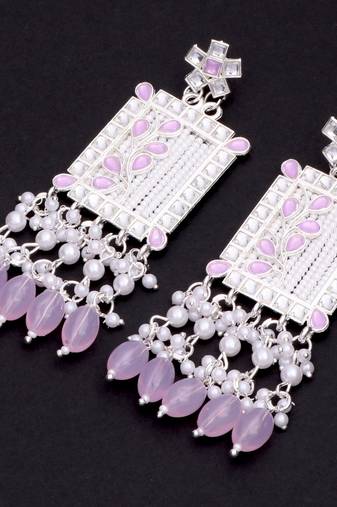 Kundan type zumka earring for girls