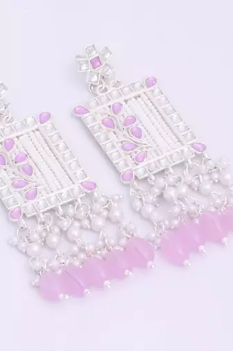 Kundan type zumka earring for girls