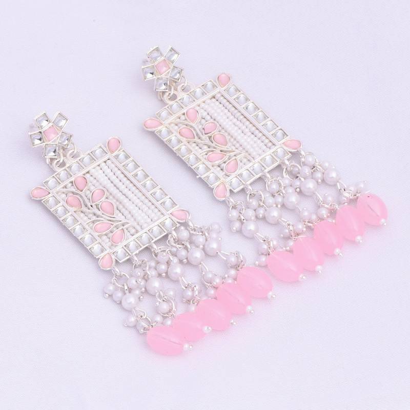 Kundan type zumka earring for girls