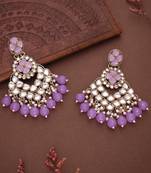 Kundan type zumka earring for girls