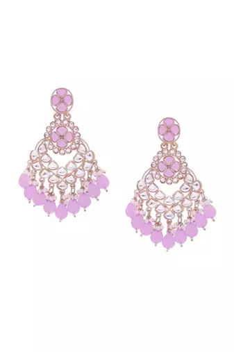 Kundan type zumka earring for girls
