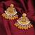 Kundan type zumka earring for girls