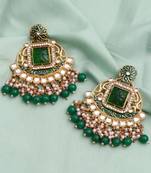 Kundan type zumka earring for girls