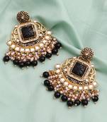 Kundan type zumka earring for girls