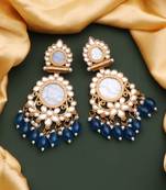 Kundan type zumka earring for girls