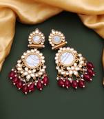 Kundan type zumka earring for girls