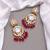Kundan type zumka earring for girls