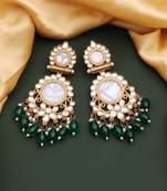Kundan type zumka earring for girls