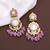 Kundan type zumka earring for girls