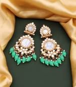 Kundan type zumka earring for girls