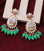 Kundan type zumka earring for girls