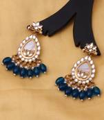 Kundan type zumka earring for girls