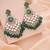 Kundan type zumka earring for girls