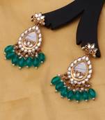Kundan type zumka earring for girls