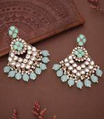 Kundan type zumka earring for girls