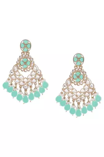 Kundan type zumka earring for girls