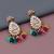 Kundan type zumka earring for girls