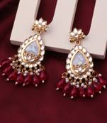 Kundan type zumka earring for girls