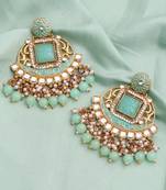 Kundan type zumka earring for girls