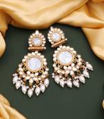 Kundan type zumka earring for girls