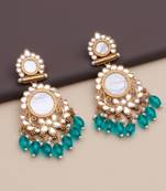 Kundan type zumka earring for girls