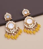 Kundan type zumka earring for girls