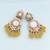 Kundan type zumka earring for girls