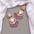 Kundan type zumka earring for girls
