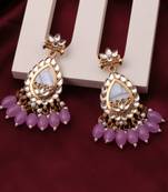Kundan type zumka earring for girls