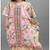 Multicolor digital printed stone work polyester crepe kaftan full- stitched - free size 