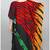 Multicolor digital printed stone work polyester crepe kaftan full- stitched - free size 