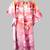 Multicolor digital printed stone work polyester crepe kaftan full- stitched - free size 