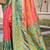 Peach pochampalli silk blend saree | elegant traditional wedding & festive wear saree