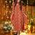 Maroon color beautiful printed muslin fabric readymade palazzo dress