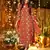 Maroon color beautiful printed muslin fabric readymade palazzo dress