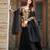 Black color ethnic readymade sharara dress for partywear looks