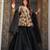 Black color ethnic readymade sharara dress for partywear looks