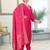 Pink color ethnic fancy readymade salwar kameez