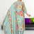 Blue color ethnic fancy readymade salwar kameez